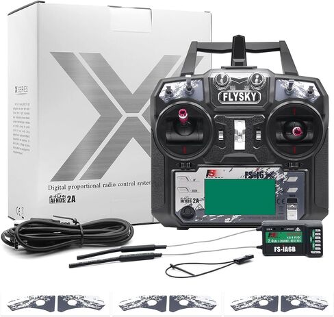 Flysky FS-iA6B Receiver 6-Channel 2.4G PPM Output with iBus Port Compatible Flysky FS-i4 FS-i6 FS-i6X FS-i10 Transmitter in Saudi Arabia