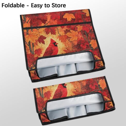 Autumn Maples Kitchen Aid Mixer Cover Red Birds Coffee Maker Cover Stand Mixer Covers Compatible with 6-8 Quart Tilt Head Bowl Lift Dust Cover with Pockets for Accessories in Kuwait