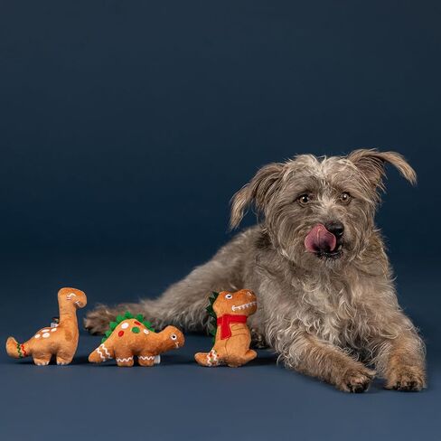 Fringe Studio Pet Toy, Waddle Squad Penguins Plush Dog Toy 3 Piece Set, PetShop Collection (662195) in Kuwait