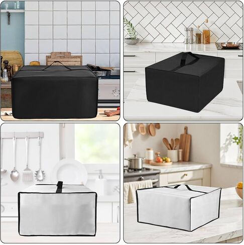 Food Processor Cover for Ninja, Heavy Duty Waterproof Dustproof Food Processor Protective Cover Case for Ninja Food Processors Plus 9-Cup, BN601/XL 12-Cup, NF701 (Gray) in Saudi Arabia