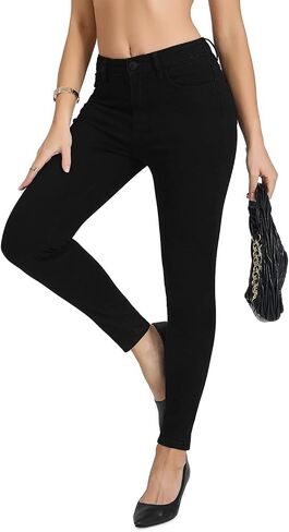 VIPONES Jeans for Women High Waisted Skinny Stretch Soft Slim Fit Distressed Comfy Denim Pants in Saudi Arabia