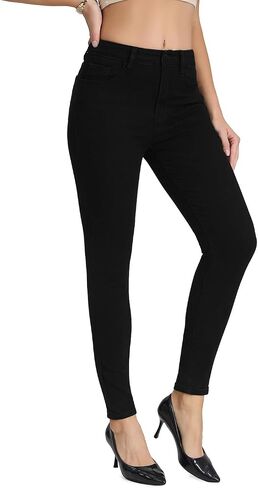 VIPONES Jeans for Women High Waisted Skinny Stretch Soft Slim Fit Distressed Comfy Denim Pants in Saudi Arabia