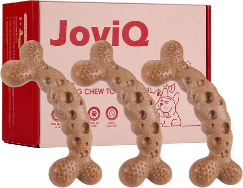 Dog Chew Toy for Aggressive Chewers Bacon Flavored Indestructible Dog Bone Toys for Medium/Large Breed to Keep Them Busy in Saudi Arabia