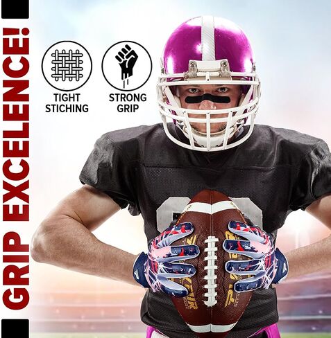 قفازات كرة القدم Alien Grip Infinite Pro Edition - لعبة لا نهاية لها - قفازات GripPro Tech للبالغين والأطفال والشباب لكرة القدم، بدون تقشير، مبتذلة على الإطلاق - هدية عزيزة تدوم طويلاً تعشقها الأمهات in Kuwait