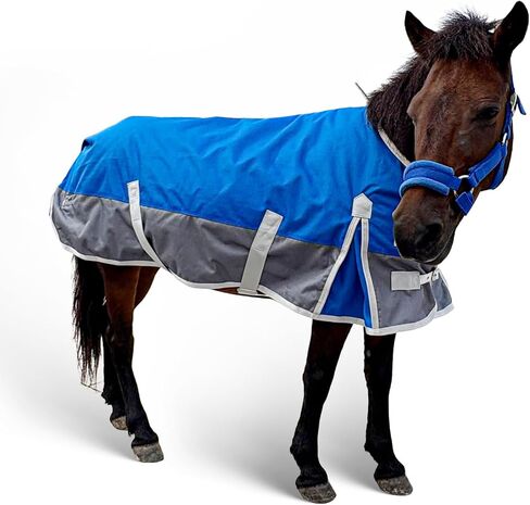 بطانية صغيرة للحصان المهر المهر 260 جرام حشوة متوسطة الوزن قابلة للتنفس 1200D بطانيات شتوية مصغرة للخيول in Kuwait