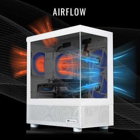 Thermaltake LCGS View 8760S-170 Gaming Desktop (AMD Ryzen™ 7 8700F, ToughRam 16GB DDR5 6000MT/s RGB Memory, NVIDIA GeForce® RTX 5060, 1TB NVMe M.2, WiFi, Windows 11) V17S-B650-560-LCS in Saudi Arabia