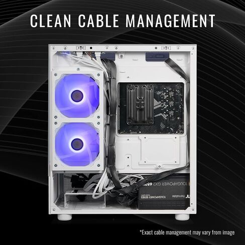 Thermaltake LCGS View 8760S-170 Gaming Desktop (AMD Ryzen™ 7 8700F, ToughRam 16GB DDR5 6000MT/s RGB Memory, NVIDIA GeForce® RTX 5060, 1TB NVMe M.2, WiFi, Windows 11) V17S-B650-560-LCS in Saudi Arabia