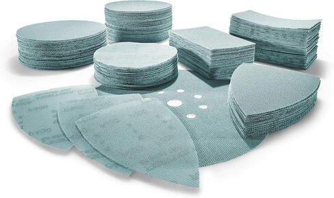 Festool 203298 Granat Net P180 Grit 5-Inch (125mm) Diameter Abrasive Sanding Discs, 50-Pack in Saudi Arabia