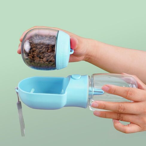 680ml Multifunctional Pet Travel Water Cup: Portable and Lightweight, Perfect for Walking Dogs and Cats, a Great Helper for Watering Both Dogs and Cats in Saudi Arabia