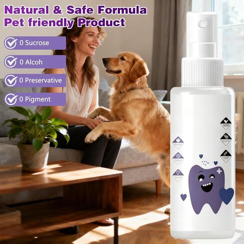 Pawbright Dental Plus, Pet Dental Formula Water Additive, Odorless & Flavorless Formula to Fight Tartar, Promote Healthy Gums & Freshen Breath. Easy Daily Use for All Pet in Kuwait