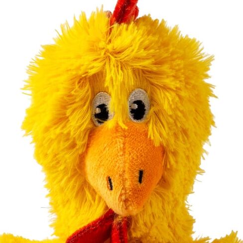 KONG Knots Chicken Dog Toy – Internal Knotted Rope & Dual Squeakers – Durable Plush with Minimal Stuffing, Indoor/Outdoor Chew & Tug Toy (Medium/Large) in Saudi Arabia