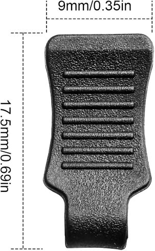 HobbyPark 50pcs RC Rubber Pull Tabs for 1/12 1/10 1/8 1/5 RC Car Body Clips Scale Models (fit 1.2mm 1.4mm 1.5mm Rod) in Saudi Arabia