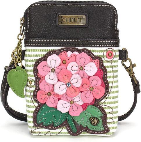 CHALA Crossbody Cell Phone Purse-Women Canvas Multicolor Handbag with Adjustable Strap in Kuwait