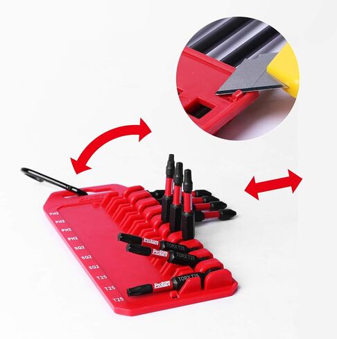 10pc 2inch PH Impact Bit Set w/Clip in Saudi Arabia