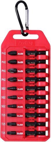 10pc 2inch PH Impact Bit Set w/Clip in Saudi Arabia