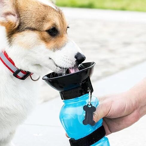 Pet Water Bottle for Going Out, Portable Water Cup, cat and Dog Travel Cup, Dog Walking Water Bottle Water Feeder 1P Pink in Saudi Arabia