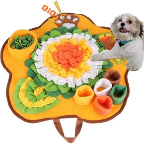 Yummy Sam Snuffle Mat for Small Medium Dogs, Portable Interactive Nose Smell Training Sniffing Pad with Puzzle Toys for Boredom Stimulating Slow Eating and Keep Busy in Kuwait