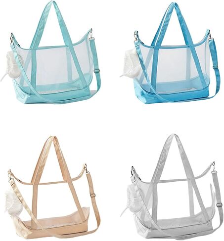 Nylon Net Pet Carriers Bag with Ventilated Design Portable Carrying for Cats Travel Outdoor Cats Travel in Saudi Arabia