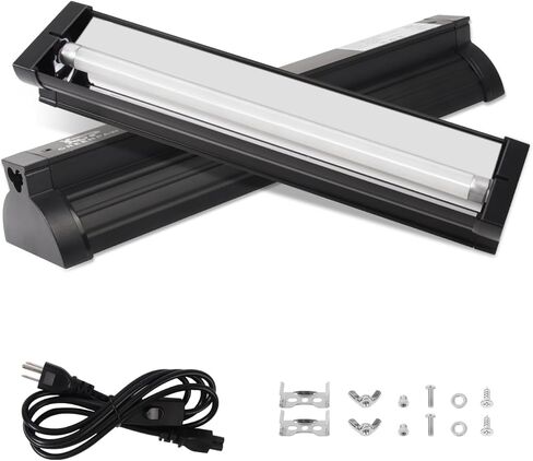 ضوء T5 UVB للزواحف، 10.0 8W HO UVA UVB للزواحف، أنبوب مصباح 12 بوصة للتنين الملتحي والسلحفاة والسحالي والزواحف والبرمائيات in Kuwait