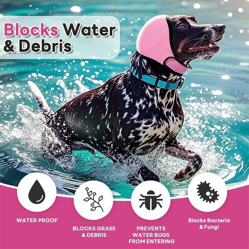 Dog Ear Muffs Noise Protection, Comfortable, Stress-Reducing Design, Perfect for Noise Reduction, Water Protection & Anxiety in Saudi Arabia