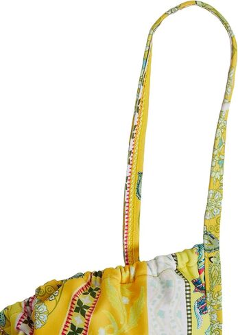WDIRARA Women's Floral Print Tie Side Swimwear Straps Bikini Sets Swimsuits in Saudi Arabia