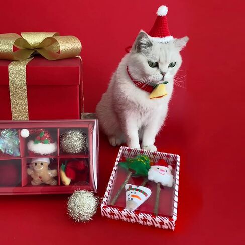 3 قطع من أعواد سيلفرفين، أعواد مضغ للقطط - ألعاب التسنين للقطط الصغيرة، ألعاب وهدايا عيد الميلاد للقطط in Kuwait