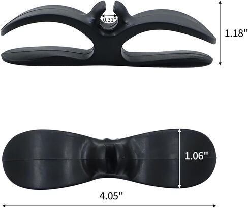 Generic 4PCS Cord Organizer for Appliances, Black Silicone Cord Winder, Cord Holder, Cord Wrapper for Appliances, Stick on Pressure Cooker, Mixer, Blender, Coffee Maker, Air Fryer in Saudi Arabia