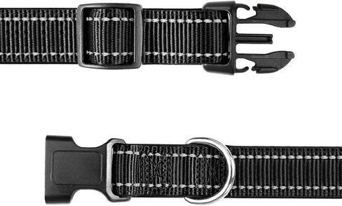 Aikko Collar Replacement Strap for Most of GPS Dog Shock Collar, Reflective Nylon Adjustable E Collar Band, Fits All Breeds Sizes and Most Shock Collar Systems with Secure Buckle, Orange in Saudi Arabia