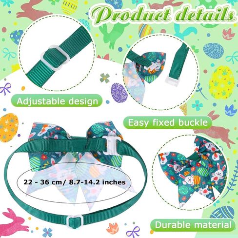 Talltalk 120 Pcs Thanksgiving and Christmas Dog Bow Tie Collar Set Pet Adjustable Grooming Holiday Accessories Decoration for Dog Cat in Saudi Arabia