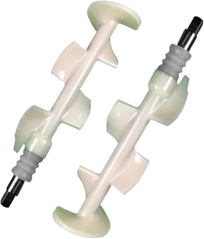 ملحقات صانعة الآيس كريم من Beater Rod، قطع غيار مكشطة أوجيه لآلة الآيس كريم، متوافقة مع ماكينة الآيس كريم Vevor (اللون: قطعتان) in Saudi Arabia