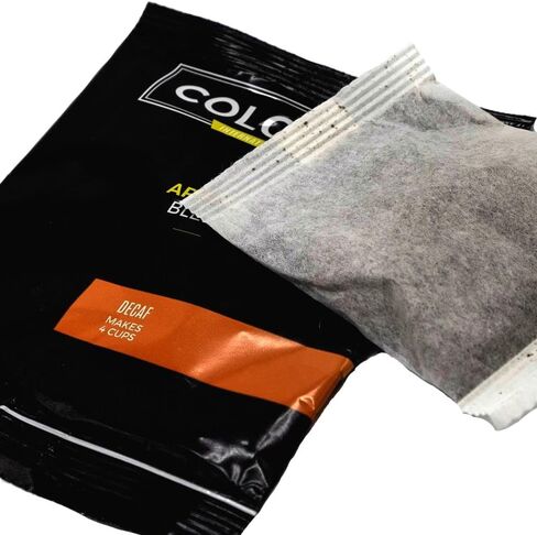 Colonial Coffee Ground Coffee Filter Portion Packs, 2 Ounce (Pack of 40), 100% Arabica Breakfast Blend Medium Roast, Gourmet Bulk Packets for 10-12 Cup Drip Maker in Saudi Arabia