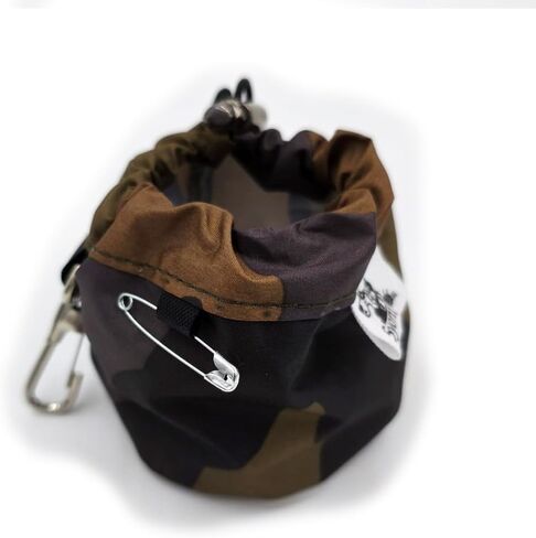 Dog Treat Pouch – Small Training Bag w/Pin Carabiner Clip, Drawstring Closure, Spill Proof, 1 Cup Capacity, Puppy Training Treats Holder, Dog Show Handler Accessory, Outdoor Walking Gear in Saudi Arabia