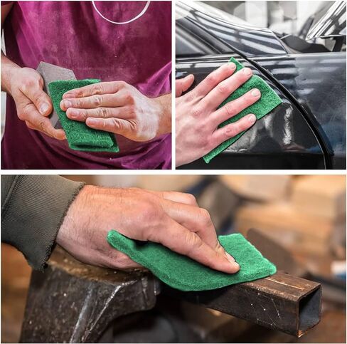 TJR® Polishing Kit – 3-Piece Polishing Paste with Abrasive Scuffing Pad, 2-Piece Polishing Mops – Metal Polish Compatible with Stainless Steel, Brass – Aluminum Polishing Kit Removes Small Scratches in Saudi Arabia