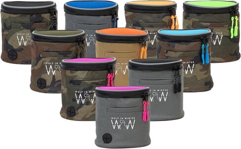 Quickdraw Treat Pouch – Compact Dog Training Bag with Reflective Trim, Built-in Poop Bag Dispenser, and Adjustable Waist Belt – Ideal for Walks, Hikes, and Training Sessions (Pink) in Saudi Arabia