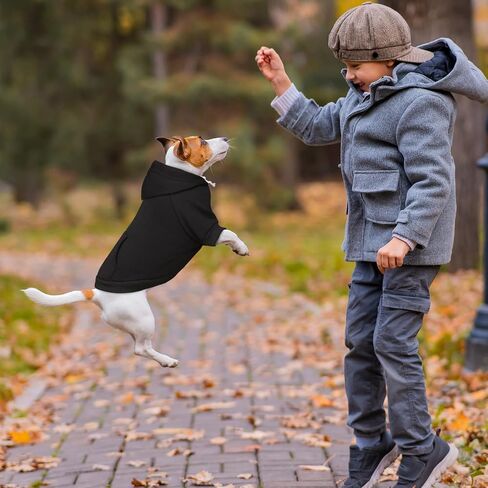 4XL Dog Sweaters for Large Dogs,Dog Hoodie,Cozy Fleece Interior Sweatshirt with Hood & Pocket,Leash Hole,Pet Clothes Sweater Hoodie for Large Dogs,Grey&4XL in Saudi Arabia