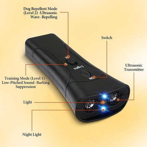 Ultrasonic Dog Chaser,Training Dog Banish Dog Machine,Control Devices Training Tool Stop Barking Sonic Dog Repeller in Saudi Arabia