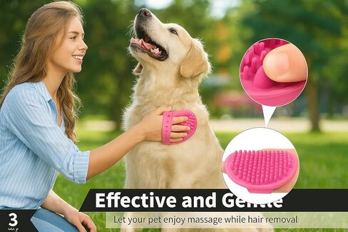 Self Cleaning Slicker Brush, Dog Cat Bunny Pet Grooming Shedding Brush, Easy to Remove Loose Undercoat, Pet Massaging Tool Suitable for Pets with Long or Short Hair (Green) in Saudi Arabia