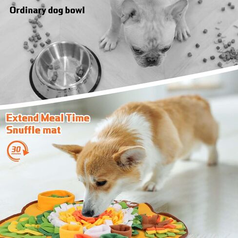 Yummy Sam Snuffle Mat for Small Medium Dogs, Portable Interactive Nose Smell Training Sniffing Pad with Puzzle Toys for Boredom Stimulating Slow Eating and Keep Busy in Saudi Arabia