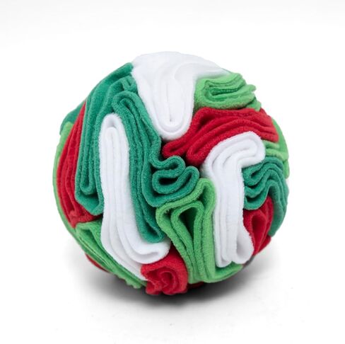 Snuffle Ball - Snuffle Ball for Small Dogs, Interactive Dog Toys to Keep Them Busy, Puppy Dog Puzzle Toy with Storage Bag Machine Washable in Saudi Arabia