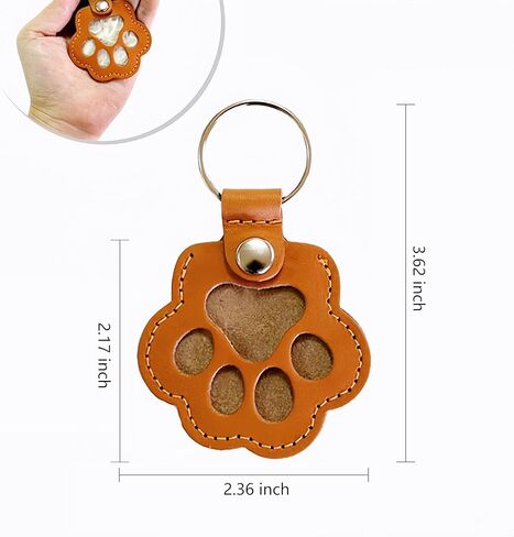 3pcs cat hair keychain - pet fur memory charm for cat and dog lovers, unique pet memorial gifts for dogs, keepsake keychain in Saudi Arabia