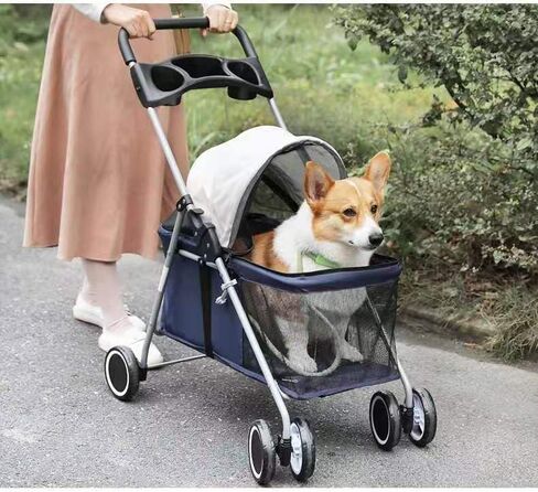 Portable Folding Pet Stroller for Acura RDX 2007–2025, Small Light Car, Fashion Pet Cart, Pet Cat Dog Stroller, Winter Outdoor Cat Strollers in Saudi Arabia