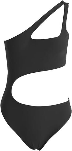 YELAIVP Women's Cutout One Piece Swimsuit Sexy One Shoulder High Cut Bathing Suit Bikini in Kuwait