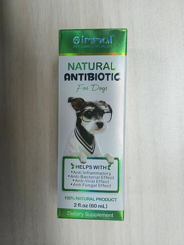 Dog Antibiotics for Infection, Coughs, UTIs, Allergies, Itching | Natural Antibiotics for Dogs - 2 oz in Saudi Arabia