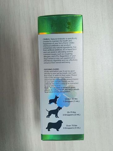 Dog Antibiotics for Infection, Coughs, UTIs, Allergies, Itching | Natural Antibiotics for Dogs - 2 oz in Saudi Arabia