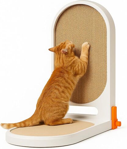 Kitty Kurls Cat Toy – Interactive Shape-Shifting Cat Scratcher with Ball Track, Kitty Kurlz Cardboard Cat Scratcher Scratch Pad, Kitty Curls Magnetic Cat Toys for Indoor Cats Play, Chase & Scratch in Kuwait
