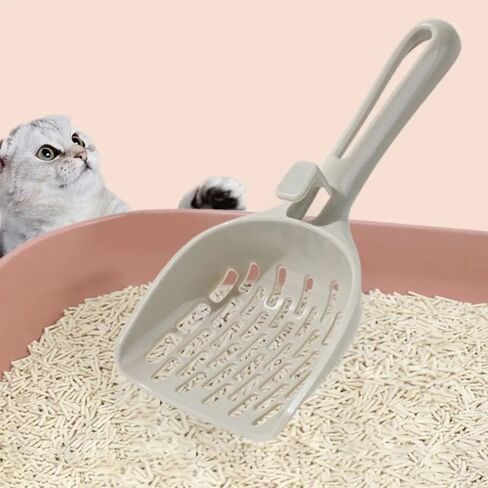 Pet Waste Plastic Shovels Cat Dog Pooper Scoopers Pets Litter Habitats Cleaning Scoop Tools 25 * 10.5cm in Saudi Arabia