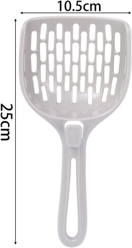 Pet Waste Plastic Shovels Cat Dog Pooper Scoopers Pets Litter Habitats Cleaning Scoop Tools 25 * 10.5cm in Saudi Arabia