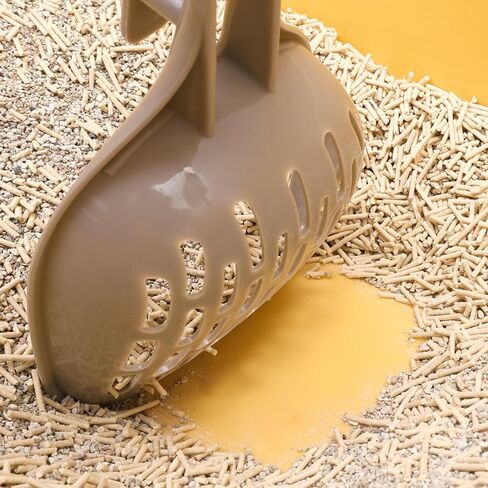 Pet Waste Plastic Shovels Cat Dog Pooper Scoopers Pets Litter Habitats Cleaning Scoop Tools 25 * 10.5cm in Saudi Arabia