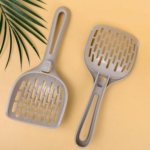Pet Waste Plastic Shovels Cat Dog Pooper Scoopers Pets Litter Habitats Cleaning Scoop Tools 25 * 10.5cm in Saudi Arabia