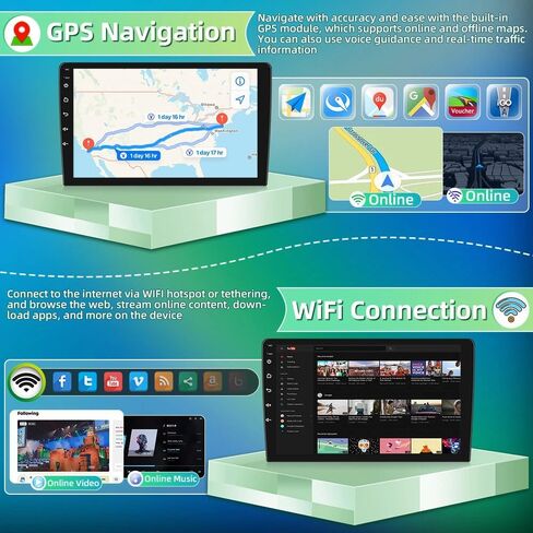 4G+64G Android 14 Apple CarPlay Car Radio for Chevrolet Traverse 2013-2017 for GMC Acadia 2013-2017 for Buick Enclave 2013-2017,7 Inch Touch Screen Stereo with GPS SWC Wireless Android Auto in Saudi Arabia